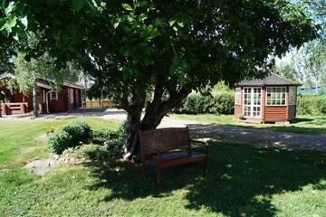 Фото номера Вилла Henna Hirsimökki Omalla Saunalla Дома для отпуска Silfvastas Holiday Homes г. Лапинъярви 6