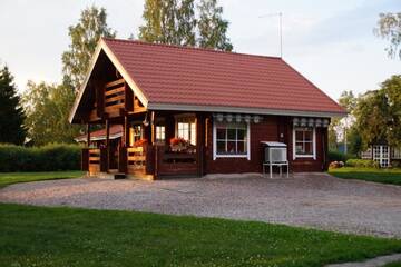 Фото номера Вилла Anne hirsimökki Дома для отпуска Silfvastas Holiday Homes г. Лапинъярви 16