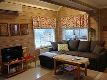 Фото номера Вилла Anne hirsimökki Дома для отпуска Silfvastas Holiday Homes г. Лапинъярви 28
